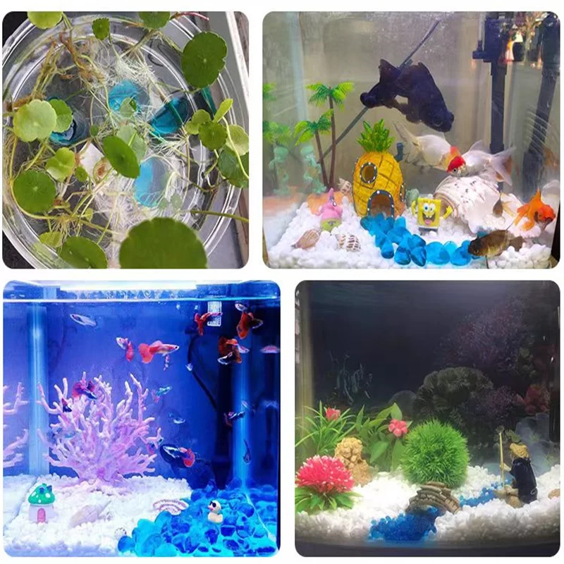 Perles de verre colorées utilisées pour les pierres adhésives et la décoration