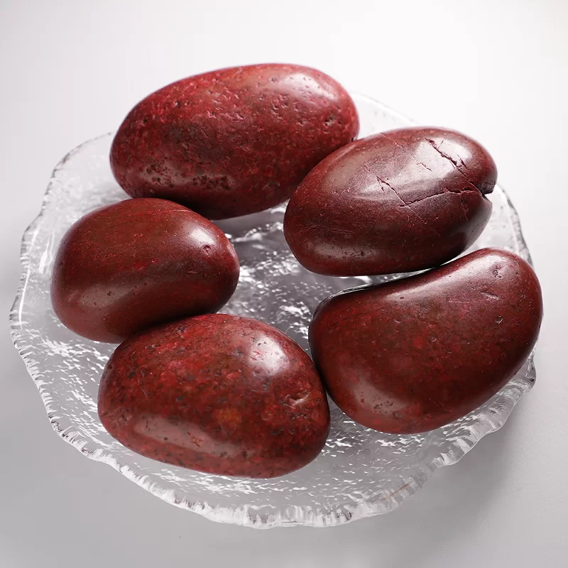 Pierres naturelles colorées/blanches/noires/jaunes de galets pour l’aménagement paysager de parc