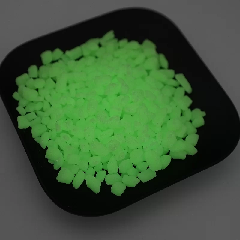 Sol de pavage en pierre lumineuse colorée artificielle